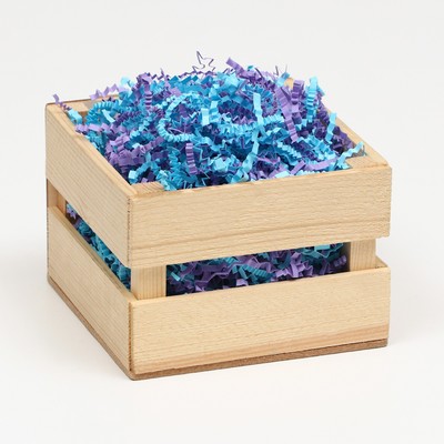 Наполнитель бумажный для подарков «Для него», МИКС, сине - фиолетовый, 1000 г