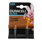 Батарейка алкалиновая Duracell Ultra Power, AAA, LR03-2BL, 1.5В, 2 шт. - Фото 4