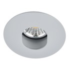 Светильник встраиваемый ACCENTO, 50Вт, GU10, G5,3, d=73мм, цвет серый - Фото 1