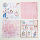 Набор бумаги для скрапбукинга с фольгированием «Мама моя лучшая подруга», 12 листов, 20 × 20 см - Фото 5