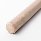 Скалка деревянная Доляна, 24 см, прямая - Фото 2