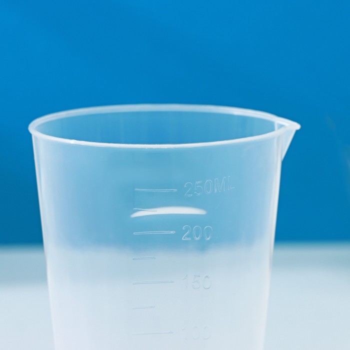 Мерный стакан Доляна, 250 мл, цвет прозрачный - фото 1884909751