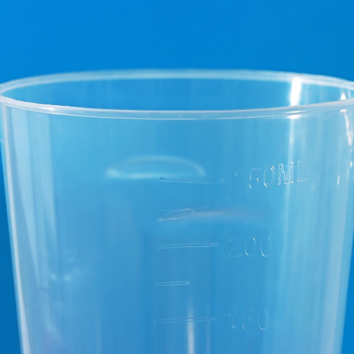 Мерный стакан Доляна, 250 мл, цвет прозрачный - фото 1884909755