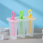 Форма для мороженого Доляна «Симпл», 11×11×6.5 см, 3 ячейки, прозрачная - Фото 7