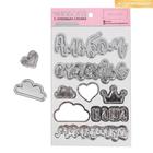 Наклейки картонные с фольгированием «Наша малышка» - Фото 2