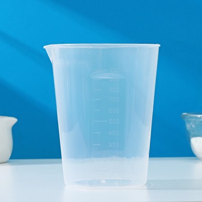 Стакан мерный Доляна, 1 л, цвет прозрачный