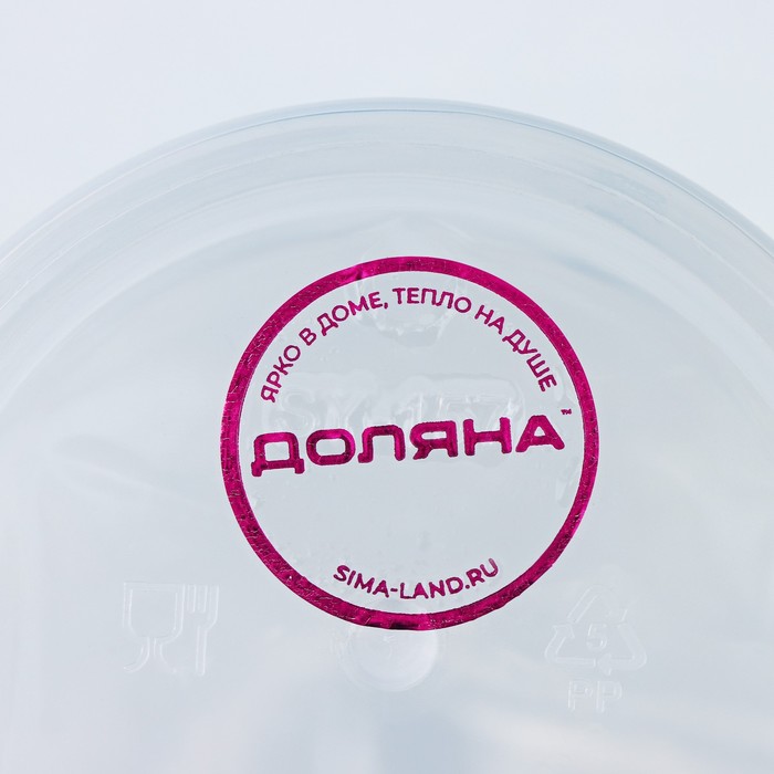 Мерный стакан Доляна, 1 л, цвет прозрачный - фото 1884909776