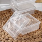 Набор контейнеров для заморозки Asti, 500 мл, 3 шт, цвет прозрачный - фото 4267512