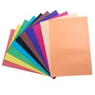 Бумага цветная А4, 10 листов, 10 цветов Calligrata, офсет, в папке - Фото 2