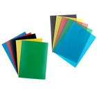 Набор для детского творчества А5, 5 листов картон цветной мелованный + 5 листов бумага цветная двухсторонняя - Фото 2