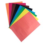 Набор для детского творчества А4, 8 листов картон цветной немелованный + 8 листов бумага цветная двусторонняя - фото 8446116