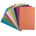 Набор для детского творчества А4, 10 листов картон цветной немелованный + 16 листов бумага цветная двусторонняя - Фото 2