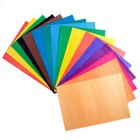 Набор для детского творчества А4, 10 листов картон цветной немелованный + 16 листов бумага цветная двусторонняя - фото 8446121