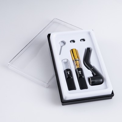 Набор Smoke: мундштук, 2 шт., уплотнитель, 2 шт., трубка, иголка для чистки, 12×7 см