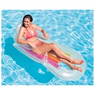 Матрас-кресло для плавания «Королевский», 160×85 см, цвет МИКС, 58802NP INTEX - Фото 5