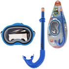Набор для подводного плавания «Авантюрист», 2 предмета: маска, трубка, от 8 до 10 лет INTEX - Фото 2
