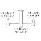 Насос ножной, 30 см, 68610 INTEX - Фото 3