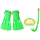 Набор для подводного плавания «Мастер Класс», 3 предмета: маска, трубка, ласты, от 8 лет INTEX - Фото 1