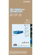 Бассейн каркасный INTEX Frame Set 28270NP, 220×150×60 см, от 6 лет, прямоугольный - Фото 9