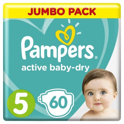 Подгузники Pampers Junior (11-16 кг), 60 шт.