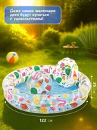 Бассейн надувной «Фрукты», 122×25 см, с кругом и мячом, от 2 лет, 59460NP INTEX - Фото 3