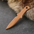 Сувенирное деревянное оружие "Нож", 29 х 6 см, массив бука - фото 320866147