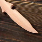 Сувенирное деревянное оружие "Нож", 29 х 6 см, массив бука - Фото 4