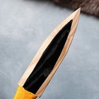 Сувенирное деревянное оружие "Кунай", 23 см, массив ясеня - Фото 3