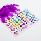 Мозаика перьями и стразами «Маленькая балерина» - Фото 6