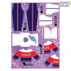 Кукла-модель шарнирная «Анна» с набором для создания одежды «Я модельер», МИКС - Фото 7