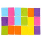 Обучающий набор «Карточки Сегена. Простые цвета», 18 карточек, материал EVA, по методике Монтессори - Фото 4