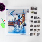 Алмазная мозаика с частичным заполнением «Чайки», 30 х 40 см, холст. Набор для творчества - Фото 3