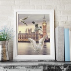 Алмазная мозаика с частичным заполнением «Чайки», 30 х 40 см, холст. Набор для творчества - Фото 6