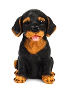 Садовая фигура из полистоуна «Щенок Ротвейлера», 28×23×19 см - Фото 8