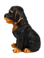Садовая фигура из полистоуна «Щенок Ротвейлера», 28×23×19 см - Фото 4