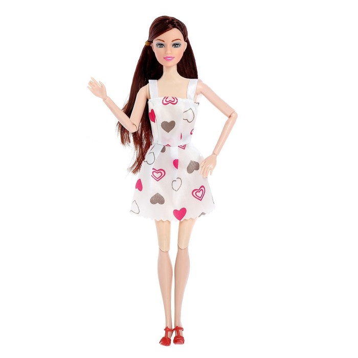 Кукла-модель шарнирная «Софи» с набором для создания одежды «Я модельер», кукла виды МИКС - фото 1886368403