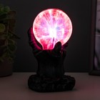 Плазменный шар «Призрачная рука» 9×9×17 см - Фото 3