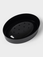 Аксессуары для ванной SAVANNA «Сильва», 6 предметов, дозатор, мыльница, 2 стакана, ёршик, ведро, чёрные - Фото 4