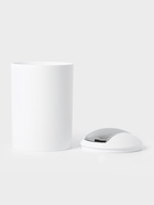 Аксессуары для ванной SAVANNA «Сильва», 6 предметов, дозатор, мыльница, 2 стакана, ёршик, ведро, белые - Фото 8