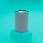 Набор аксессуаров для ванной комнаты «Тринити», 6 предметов (мыльница, дозатор для мыла, два стакана, ёрш, ведро), цвет серый - Фото 8