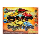 Джип-конструктор "Драйв" на радиоуправлении, работает от батареек, цвета МИКС - Фото 4