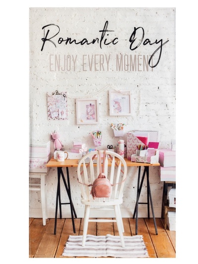 Полотенце «Этель» Romantic day 40×73 см, 100% хлопок, саржа 190 г/м²