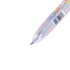 Ручка шариковая, автоматическая "Совы", 6-ти цветная - Фото 3