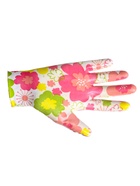 Перчатки садовые, нейлоновые, с нитриловым полуобливом, размер 8, с рисунком, МИКС, Greengo - Фото 10