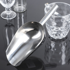 Совок для льда и сыпучих продуктов, 30.5×13.5×6 см, нержавеющая сталь, хромированный - Фото 1