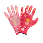 Перчатки садовые, нейлоновые, с ПВХ полуобливом, размер 9, МИКС, Greengo - Фото 7