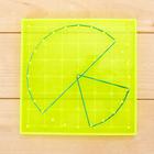 Геоборд двусторонний «Фрукты» со сменными картинками и резиночками, по методике Монтессори, планшет цвет МИКС - Фото 8