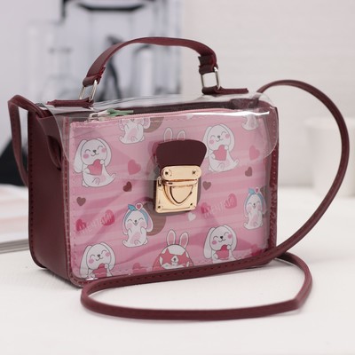 Сумка детская «Мечтай», прозрачная