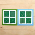 Геоборд двусторонний «Весёлые животные» со сменными картинками и резиночками, по методике Монтессори, планшет цвет МИКС - Фото 7