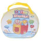 Игровая палатка «Дом с корзиной», 5 шариков, разноцветная - Фото 6